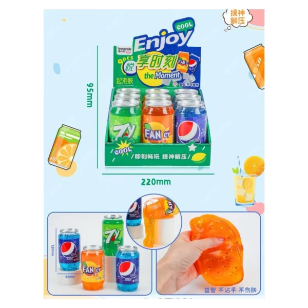 Avira Play Slime Tin Colddrinks Pack of 1